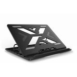 Conceptronic ERGO Laptop Cooling Stand 39,6 cm (15.6 ) Notebookstandaard Zwart