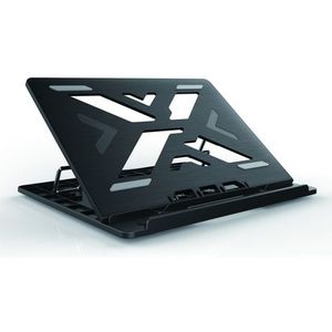 Conceptronic - Thana Ergo S - Notebookstandaard - Zwart - Ergonomisch Ontwerp