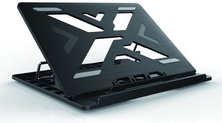 Conceptronic - Thana Ergo S - Notebookstandaard - Zwart - Ergonomisch Ontwerp
