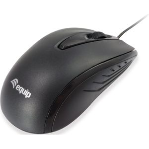 Equip Life Zwarte Compacte Optische Muis Usb 1000Dpi - EQUIP-245107