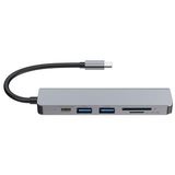 Conceptronic DONN02G laptop dock & poortreplicator USB 3.2 Gen 1 (3.1 Gen 1) Type-C Aluminium