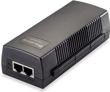 LevelOne POI-3014 PoE adapter & injector Fast Ethernet, Gigabit Ethernet 52 V