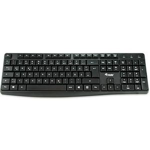 Equip 245210 Kabelgebundene USB Keyboard schwarz, deutsch