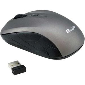 Equip 245109Mini Optical Wireless Mouse Grey