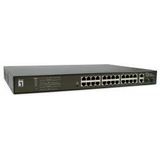 LevelOne GEP-2821 netwerk-switch Unmanaged Gigabit Ethernet (10/100/1000) Power over Ethernet (PoE) 1U Zwart