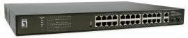 LevelOne GEP-2821 netwerk-switch Unmanaged Gigabit Ethernet (10/100/1000) Power over Ethernet (PoE) 1U Zwart