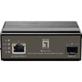 LevelOne - IGC-0102 - Netwerk Media Converter - Zwart - Voor Beveiligingsapplicaties