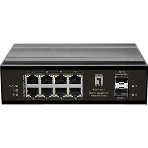 LevelOne IGP-1031 netwerk-switch Gigabit Ethernet (10/100/1000) Power over Ethernet (PoE) Zwart