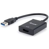 Equip 133385 USB grafische adapter 1920 x 1080 Pixels Zwart
