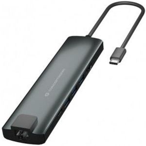 Conceptronic DONN06G USB 3.2 Gen 1 (3.1 Gen 1) Type-C Zwart, Zilver