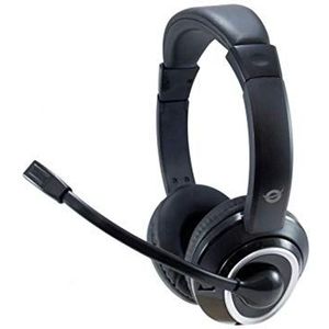 Conceptronic POLONA02B hoofdtelefoon/headset Bedraad Hoofdband Gamen Zwart