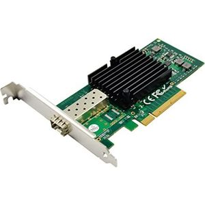 LevelOne 10-Gigabit SC Fibre PCIe Netwerkkaart 8x/1xSFP (Mini PCI Express), Netwerkkaarten, Zilver