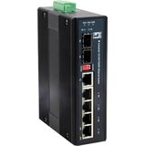 LevelOne IES-0600 netwerk-switch Gigabit Ethernet (10/100/1000) Zwart