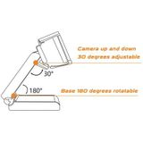 Conceptronic - Amdis02b - Webcam - Zwart - 2K Super HD - Autofocus