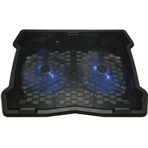 Conceptronic THANA06B laptop cooling pad 39,6 cm (15.6") Zwart