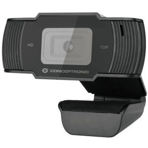 Conceptronic - Amdis05b - Full HD Webcam - Zwart - USB 2.0