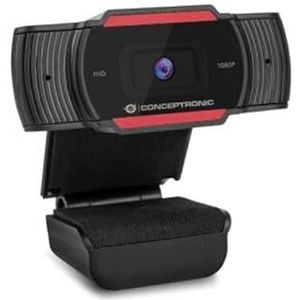 Webcam - 1080P - Zwart - USB 2.0 - Ingebouwde Microfoon