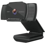 Conceptronic - Amdis06b - Webcam - Zwart - USB 2.0 - Autofocus