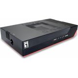 LevelOne GSW-0507 netwerk-switch Unmanaged Gigabit Ethernet (10/100/1000) Zwart, Rood