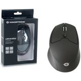 Conceptronic - LORCAN02B - Muis - Zwart - 1600 dpi - Bluetooth
