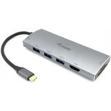 Equip 133482 usb-c 7in 1 multifunctional adapter