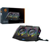 Conceptronic THYIA02B laptop cooling pad 43,2 cm (17") Zwart