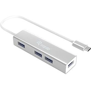 Equip 128958 USB-C AUF-USB 3.0-HUBS MET 4 poorten