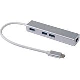 Equip 133481 interface hub USB 3.2 Gen 1 (3.1 Gen 1) Type-C 5000 Mbit/s Zilver