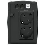 Conceptronic ZEUS01ESP UPS Line-interactive 0,65 kVA 360 W 2 AC-uitgang(en)