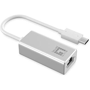 LevelOne - USB-0402 - Netwerkadapter - Zilver - USB-C - RJ45/LAN