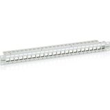 Equip - Patchpaneel 24x RJ45 Cat6 - Netwerkapparatuur - Grijs - 19" 1U