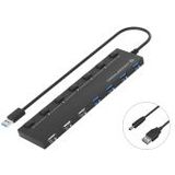 Conceptronic HUBBIES09B USB 2.0-hub 7 poorten Zwart