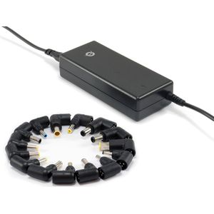Conceptronic - Universele Laptoplader - 12V 20V 90W - Inclusief 15 Tips