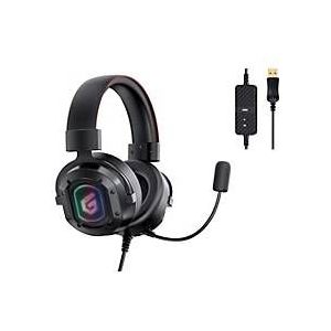 CONCEPTRONIC Gaming Headset USB 2mKabel,Mikro,int.Bed.7.1 zwart