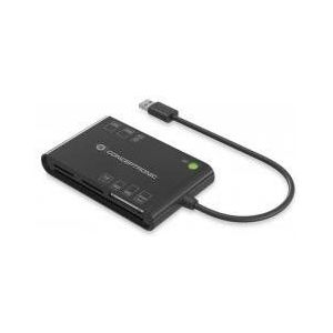 Conceptronic BIAN01B Smart ID Card Reader All-In-One zwart
