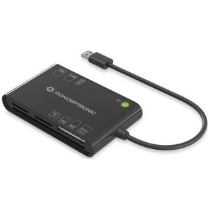 Conceptronic BIAN01B smart card reader Binnen USB 3.2 Gen 1 (3.1 Gen 1) Zwart