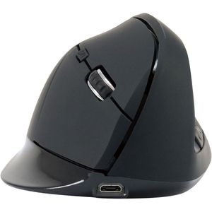 Conceptronics Conceptronic LORCAN03B ERGO - vertical mouse - Bluetooth 5.2 - black - Vertical mouse (Schwarz)