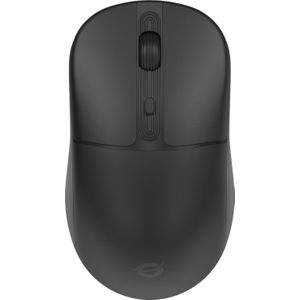 Conceptronic - LORCAN04B - Muis - Zwart - Draadloos - 4 Knoppen