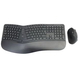 Conceptronic ORAZIO02DE toetsenbord Inclusief muis Kantoor RF Draadloos QWERTZ Duits Zwart