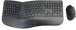 Conceptronic ORAZIO02ES Ergo Draadloze set van ergonomisch toetsenbord en verticale muis, Spaans