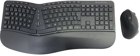 Conceptronic ORAZIO02ES toetsenbord Inclusief muis Kantoor RF Draadloos QWERTY Spaans Zwart