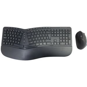 Conceptronic ORAZIO02PT toetsenbord Inclusief muis Kantoor RF Draadloos QWERTY Portugees Zwart