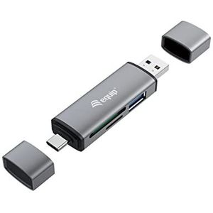 Equip USB 3.0 HUB OTG SB-C & USB-A SD/MicroSD kaartlezer