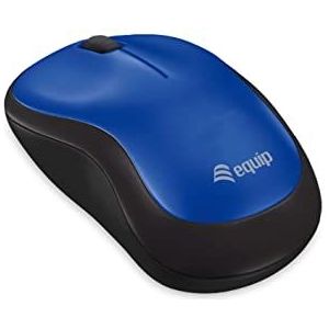 equip Draadloze muis 2.4 ghz Mini (Draadloze), Muis, Blauw