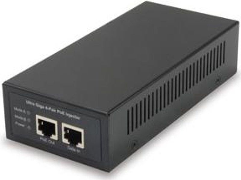 LevelOne POI-5002W90 PoE adapter & injector Fast Ethernet, Gigabit Ethernet 56 V