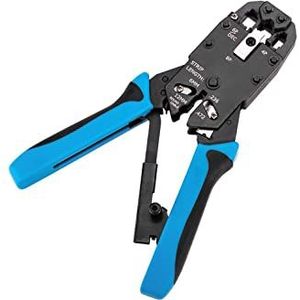 Equip 12940907101 kabel krimper Krimptang Zwart, Blauw