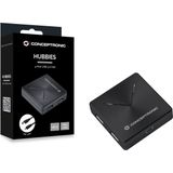 Conceptronic HUBBIES02B interface hub USB 3.2 Gen 1 (3.1 Gen 1) Mini-B 5000 Mbit/s Zwart