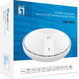 LevelOne WAP-8131 draadloos toegangspunt (WAP) 1800 Mbit/s Wit Power over Ethernet (PoE)