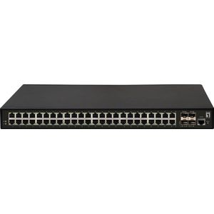 LevelOne GTL-5291 netwerk-switch Managed L3 Gigabit Ethernet (10/100/1000) 1U Zwart