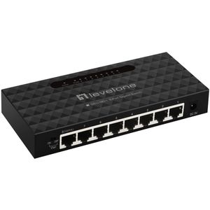 LevelOne GEU-0821 netwerk-switch Managed Gigabit Ethernet (10/100/1000)
